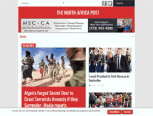 Tablet Screenshot of northafricapost.com